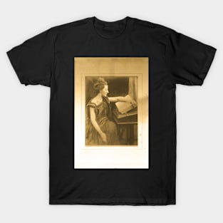 Woman Reading a Book T-Shirt